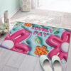 3D Visual Anti-Slip Absorbent Mat, Bath Mat Rug, Quick Dry Super Absorbent Non-Slip Thin Bathroom Rugs Fit Under Door - Image 4