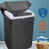 Single Tub Universal Size Waterproof Washing Machine Cover | Top Load Washing Machine of All Brands | Dust Proof, Heat Proof Zippered Washing Machine Protectors - Image 3