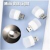 Pack Of 3 Portable Mini USB LED Light Bulbs | Plug-in, Warm White, Compact, Ideal for Bedroom, Bathroom, Nursery, Hallway, Kitchen, Car ,Mobile, Laptop, PC USB Atmosphere Light - Image 5