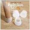 Anti-Noise Furniture Silicone Furniture Protective Cover | Non-Slip Furniture Table Leg Cover | Anti-Scratch Chair Leg Cap | Silicone Floor Protection Pad - Image 4