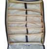 12 Pairs Of Shoes Under Bed Shoe Organizer Bag Hard Solid Fabric With Clear Plastic Zip Cover - Image 4
