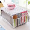 Microwave Dust Cover | Waterproof Double Pocket Storage Bag | Microwave Oven Cover - Image 3