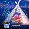 Moon Lamp | Starry Sky Dream Rotating Projection Night Light for Kids Room | Projector with USB Wire Colorful Romantic LED Star - Image 4