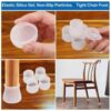 Anti-Noise Furniture Silicone Furniture Protective Cover | Non-Slip Furniture Table Leg Cover | Anti-Scratch Chair Leg Cap | Silicone Floor Protection Pad