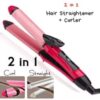 NOVA 2 in 1 Professional Hair Straightener & Curler