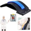 Magic Back Stretcher Lumbar Support - 3 Adjustable Settings for Back Pain Relief - Lumbar Support Relaxation Muscle Board - Back Posture Massage Tool - Image 3