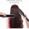 Straightener Hot Comb - Ceramic Hair Curler - Multi Speed Electric Straightening  - Curling Iron Hairbrush - Image 2
