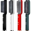 Straightener Hot Comb - Ceramic Hair Curler - Multi Speed Electric Straightening  - Curling Iron Hairbrush - Image 3
