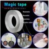Double Sided Washable Silicon Transparent Tape - Transparent Multi-Functional Anti-Slip Waterproof Tape - Image 5