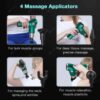 Wireless Portable Massage Gun 32 Speed Adjustment - Deep Tissue Muscle Massager For Body Neck Back Relaxation Pain Relief Fitness - Image 6