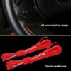 Leather Steering Wheel Covers - 38cm - Image 5