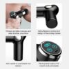 Wireless Portable Massage Gun 32 Speed Adjustment - Deep Tissue Muscle Massager For Body Neck Back Relaxation Pain Relief Fitness - Image 4