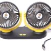 Double Headed Vehichle USB Fan
