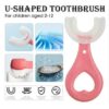 360 Degrees Taxi Style Children U-Shaped Tooth Brush in Different Colors - Image 4