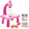 Kids Projector Painting Board | Drawing Board LED Projector Drawing Table Toys - Image 4