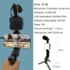 Vlogging Video Making Kit – Phone Mount Photographic Lighting Smartphone Video Kit Microphone LED Selfie Tripod Recording Handle Portable Stabilizer Bracket - Image 2