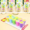 10pcs Set of Different Shapes Children Toy Stamps | Cartoon Smiley Face Kids Seal for Scrapbooking Stamper DIY Painting Photo Album Decor - Image 4