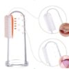 Baby Kids Silicone Finger Toothbrush With Box | Soft Silicone Tooth Brush Rubber Teether Toothbrush | Gum Brush For Children Clear Massage Dental Care - Image 5