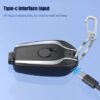 Portable Keychain Power Bank | Wireless Mini Emergency Power Bank | Charging Equipment Compatible with Most Mobile Phones, Great for Travel - Image 4