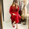 2 Pcs Stitched Linen Embroidered Shirt And Trouser - Image 4