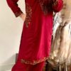 2 Pcs Stitched Linen Embroidered Shirt And Trouser - Image 2