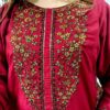 2 Pcs Stitched Linen Embroidered Shirt And Trouser