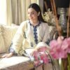 3 Pcs Stitched Organza Embroidered Suit - Image 3