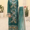 03 Piece Unstitched Lawn Embroidered Suit - Image 2