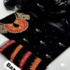2 Pcs Unstitched Organza Embroidered Suit