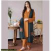 3 Pcs Unstitched Dhanak Embroidered Suit