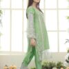 3 Pcs Stitched Fancy Organza Embroidered Suit - Image 2