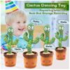 Dancing Cactus Toys for Kids Talking & Singing || Repeats What You Say - Voice Recorder Musical Toy - Image 2