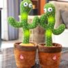 Dancing Cactus Toys for Kids Talking & Singing || Repeats What You Say - Voice Recorder Musical Toy - Image 3