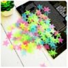 Pack of 100 - 3D Stars Glow In The Dark || Wall Stickers For Kids Baby Room Bedroom Home Decor - Image 3