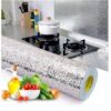 Self Adhesive Aluminium Foil Sticker Sheet Roll for Kitchen || Oil Proof Waterproof Aluminum Sheet