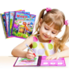 Reusable Magic Water Painting Book - Kids handmade colorful water picture book - Image 3