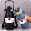 1000ML Double Wall Stainless Steel Insulated Water Bottle with Straw Lid - Thermos Flask for Hot & Cold Water - Image 3