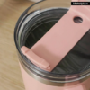 1.2 Liter Stainless Steel Tumbler Cup with Handle and Straw - Image 6