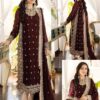 3-pcs Stitched CRINKLE CHIFFON GOTA Work Suit - Image 3
