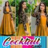 2-pcs Embroidered Silk Maxi with KOTI Jacket - Image 3