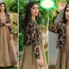 2-pcs Embroidered Silk Maxi with KOTI Jacket - Image 4