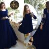 3-Piece Stitched Shamoz Silk Elegant Embroidered MAXI Suit - Image 3
