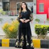 1 Pc Stunning Shalmose Silk Stitched Embroidered MAXI - Image 4