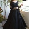 3-Piece Stitched Shamoz Silk Elegant Embroidered MAXI Suit