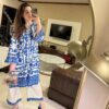 2-pcs Stitched Printed Khaddar Shirt & Trouser Set - Image 4