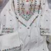 2-pcs Stitched Linen Embroidered Shirt & Trouser - Image 3