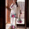 2-pcs Digital Print Stitched Khaddar Suit